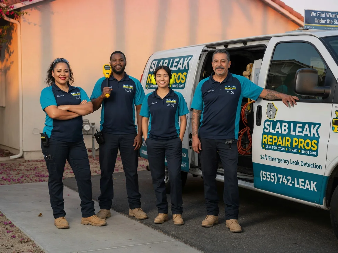 Slab Leak Repair company in Ben Franklin, TX